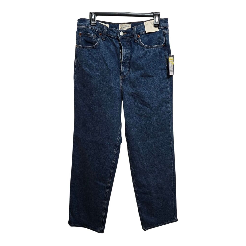 Universal Thread Jeans Highest Rise Straight Button Front Size 10 NEW